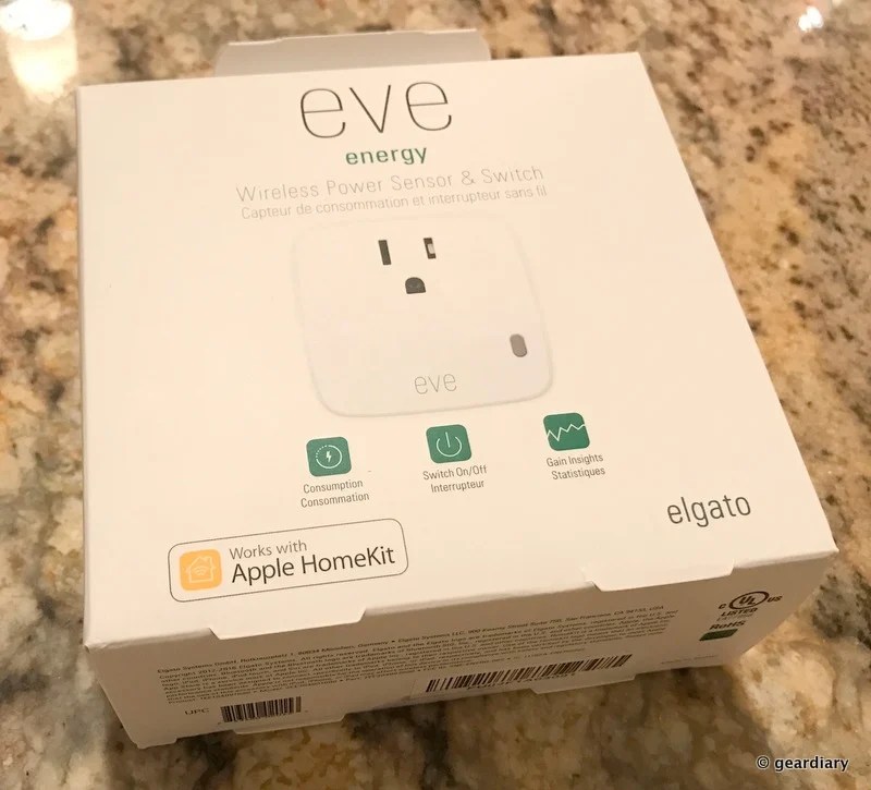 elgato eve energy google home