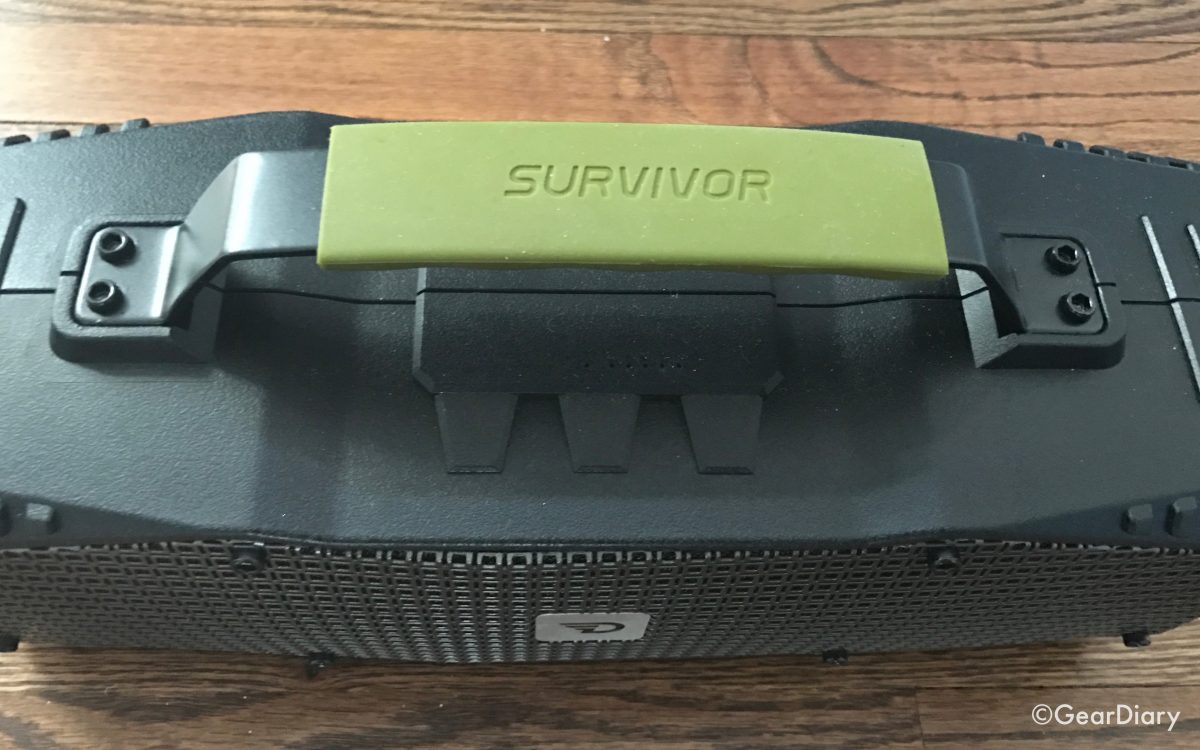 survivor waterproof speaker