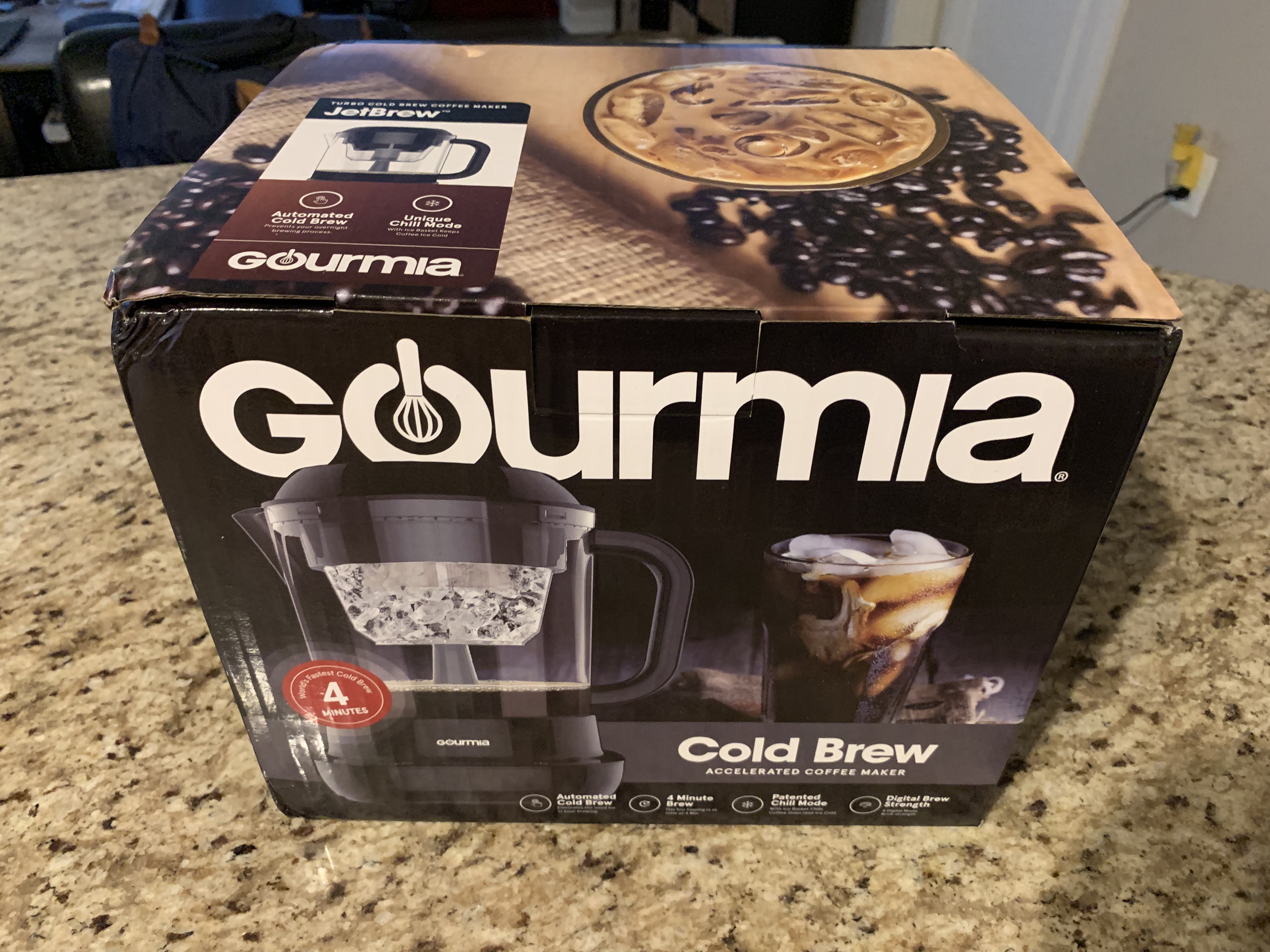 Make Your Iced Coffee at Home with Gourmia’s Cold Brew Coffee Maker