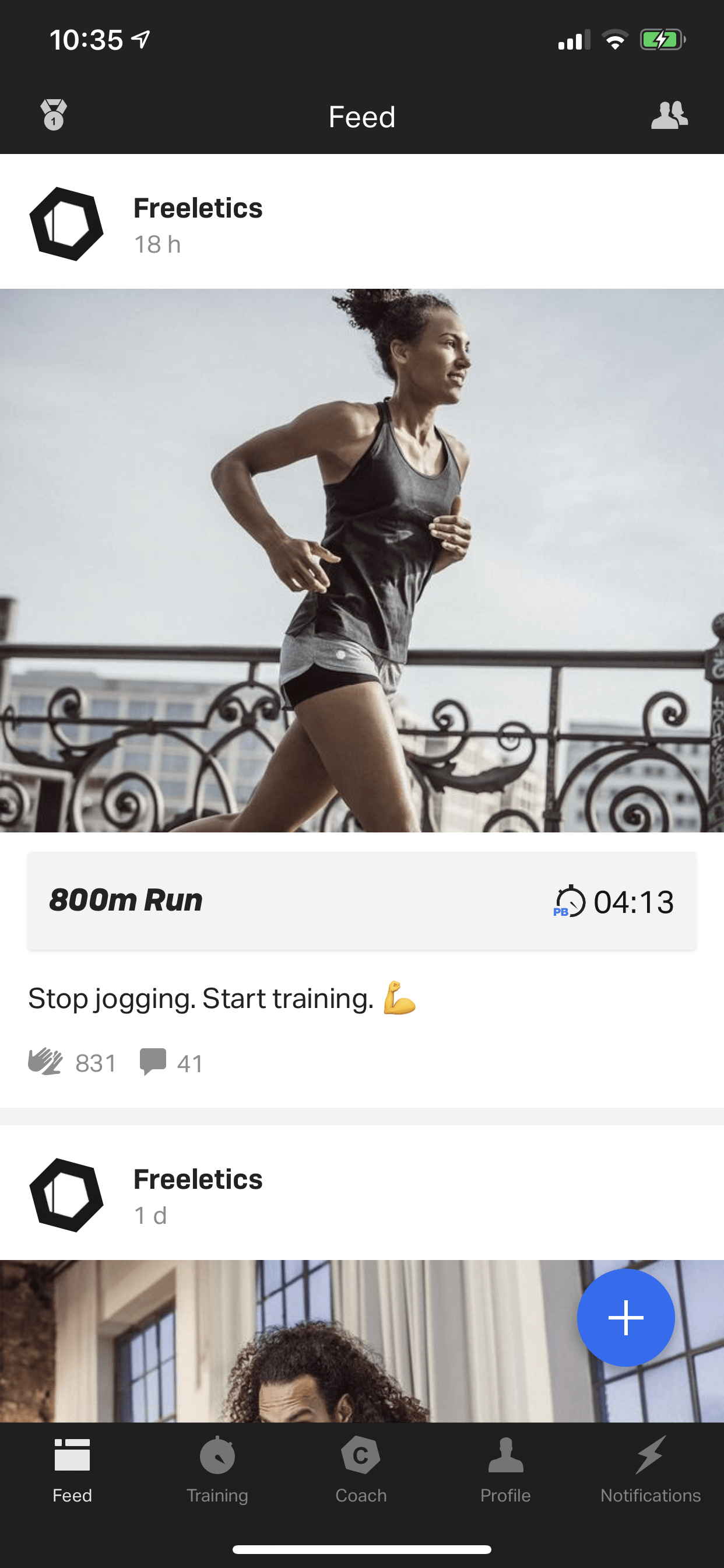 freeletics samsung gear