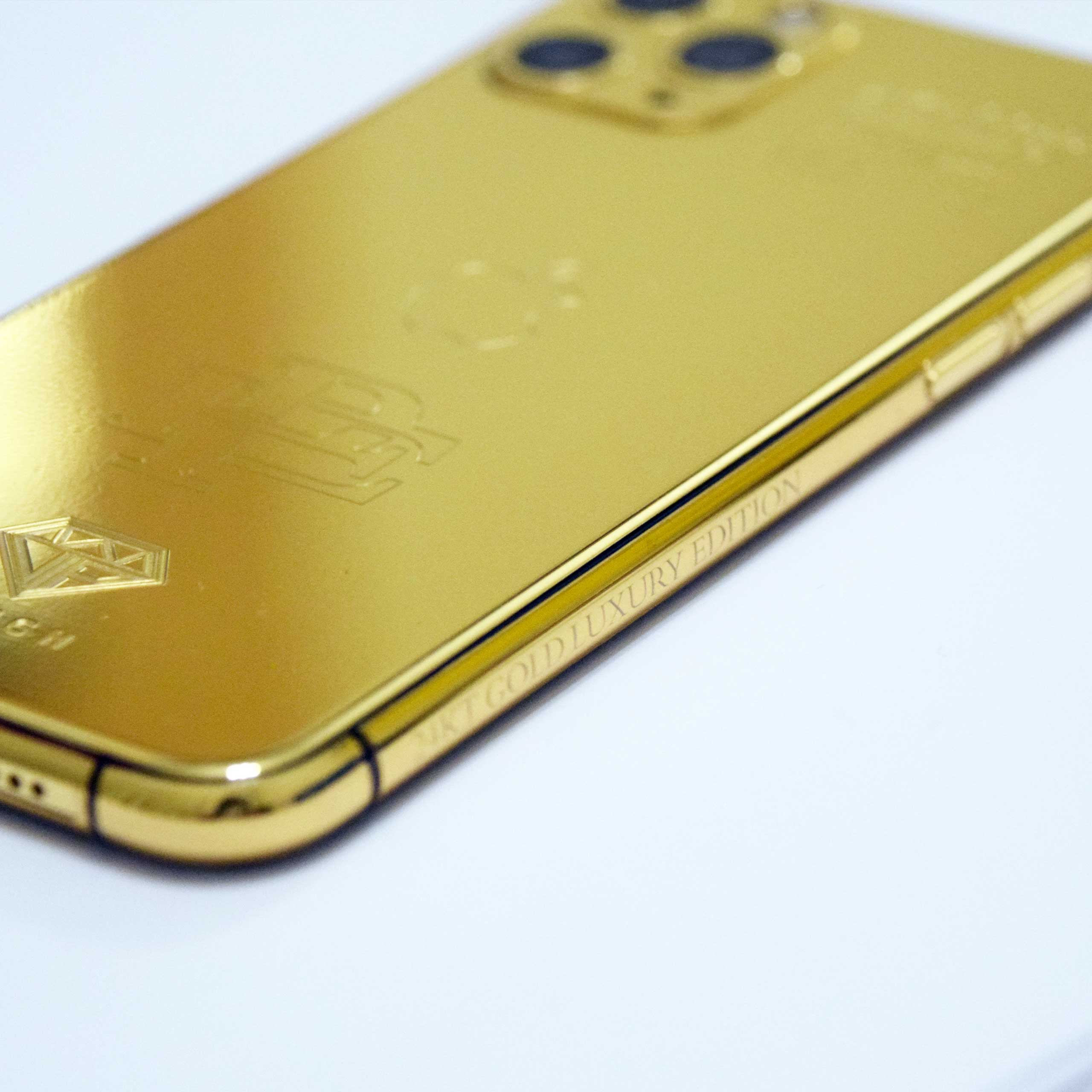 Gold-Plated iPhone 11 Pro Refurb 