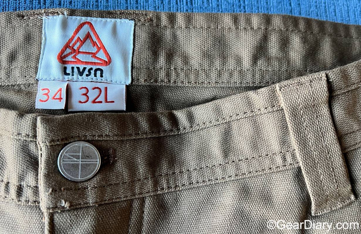 LIVSN Flex Canvas Pants Review: Tough 
