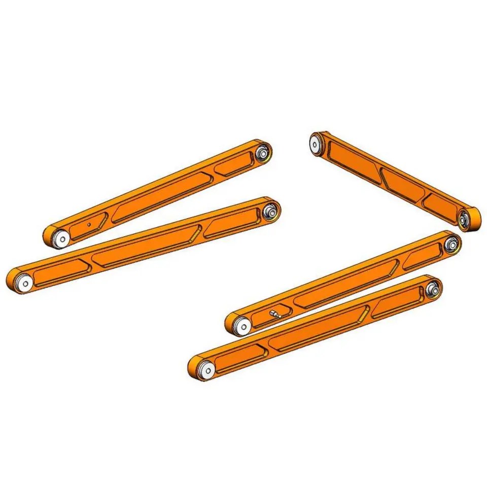 2020-2023 Ford Raptor F150 Rear Link Kit will Replace All 5 Rear Suspension Links Rear Lower Control Arm,upper control arms & Track Bar - Image 4