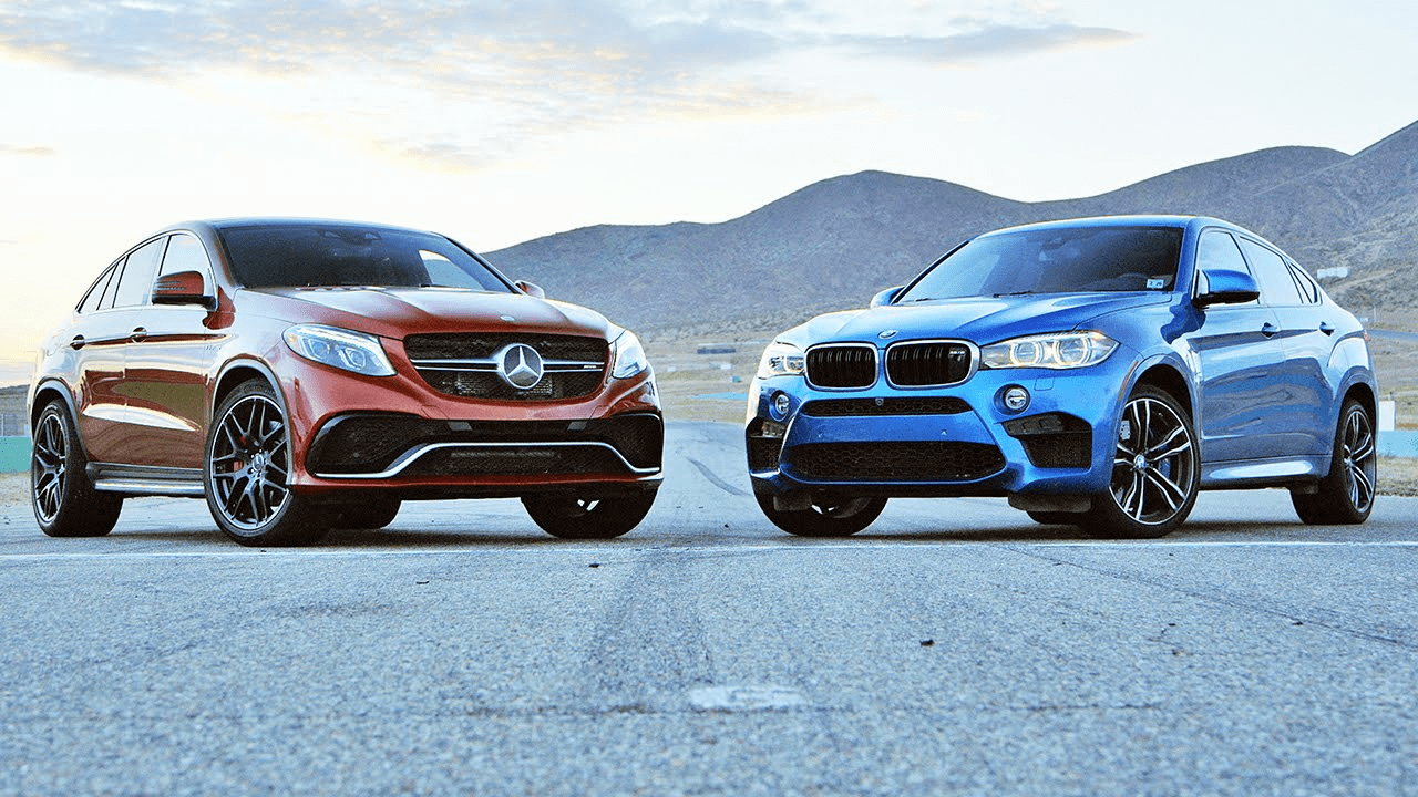 2015 bmw x6 m vs. 2016 mercedes-amg gle63 s coupe