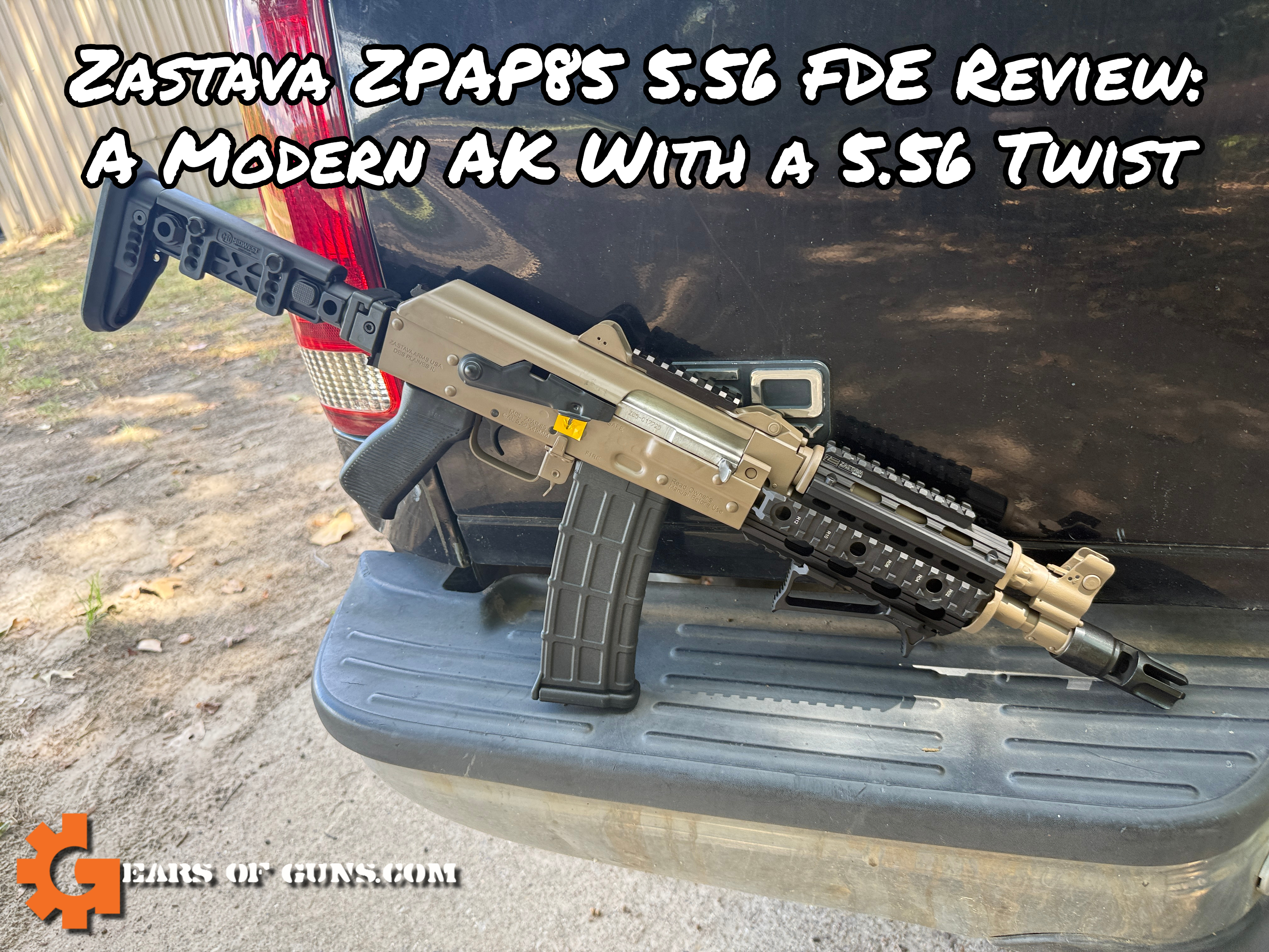 solol × tech country Zastava ZPAP85 5.56 FDE Review: Modern AK