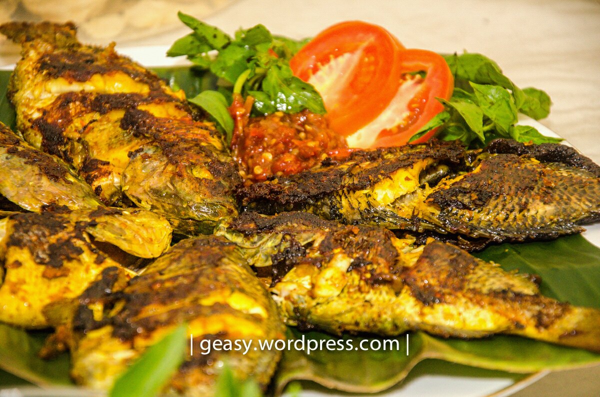 ikan nila bakar
