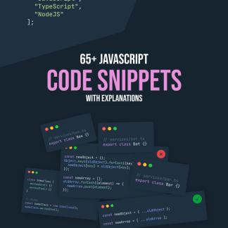 65 JavaScript Code Snippets With Explanations image 0