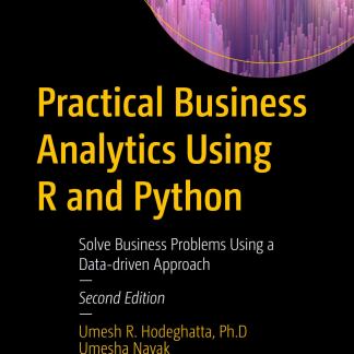 Practical Business Analytics Using R and Python image 0