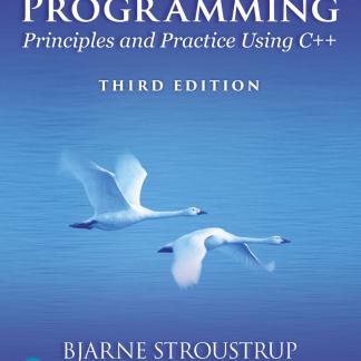 Programming, Principles and Practice Using C++ image 0