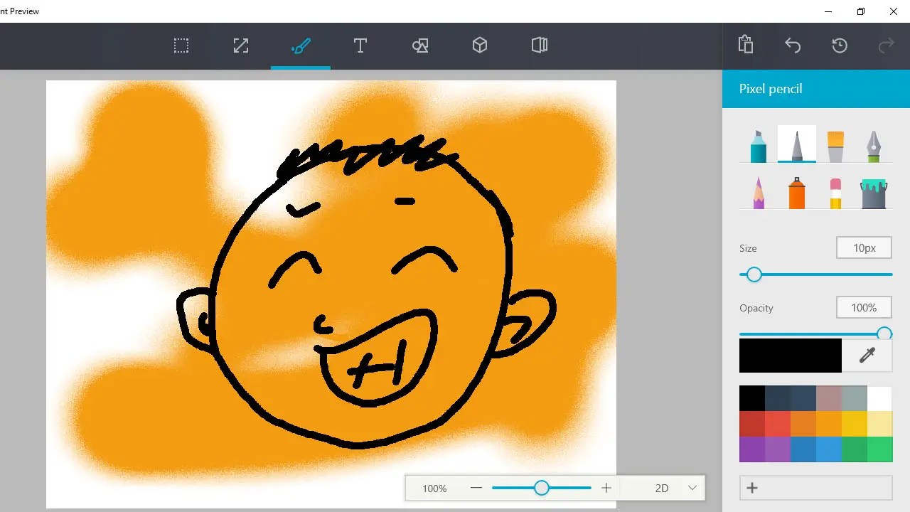 Prueba la nueva versión de Paint antes que nadie