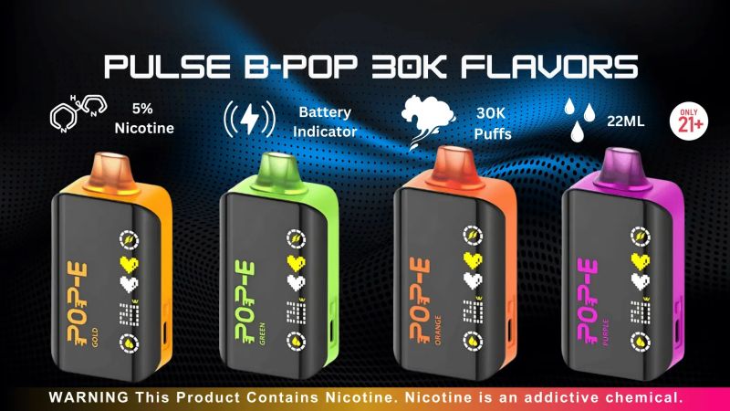 Pulse B-Pop 30K Flavors