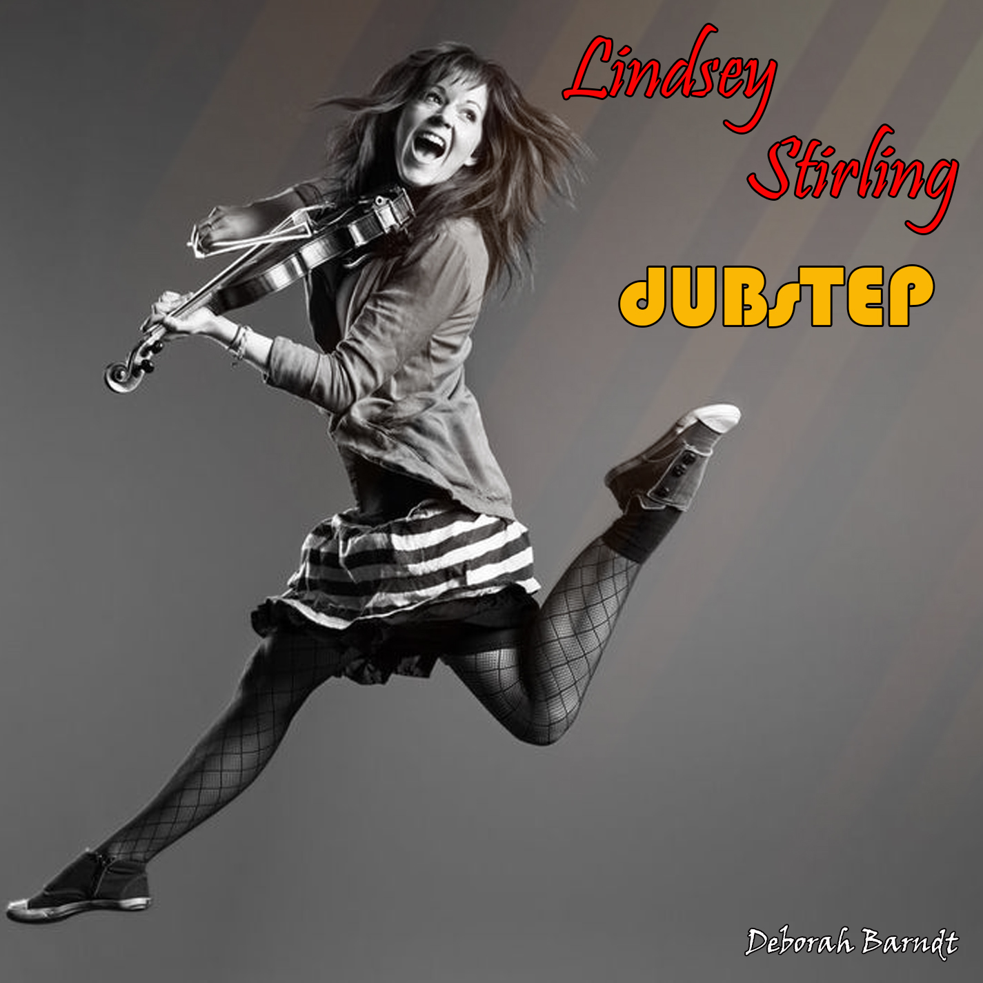 CD cover design mockup for Lindsey Stirling in fall 2014.