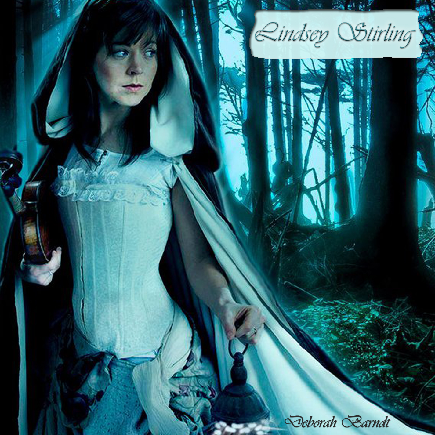 CD cover design mockup for Lindsey Stirling in fall 2014.