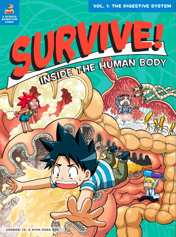 Survive Inside the Human Body Manga Series! – GeekDad