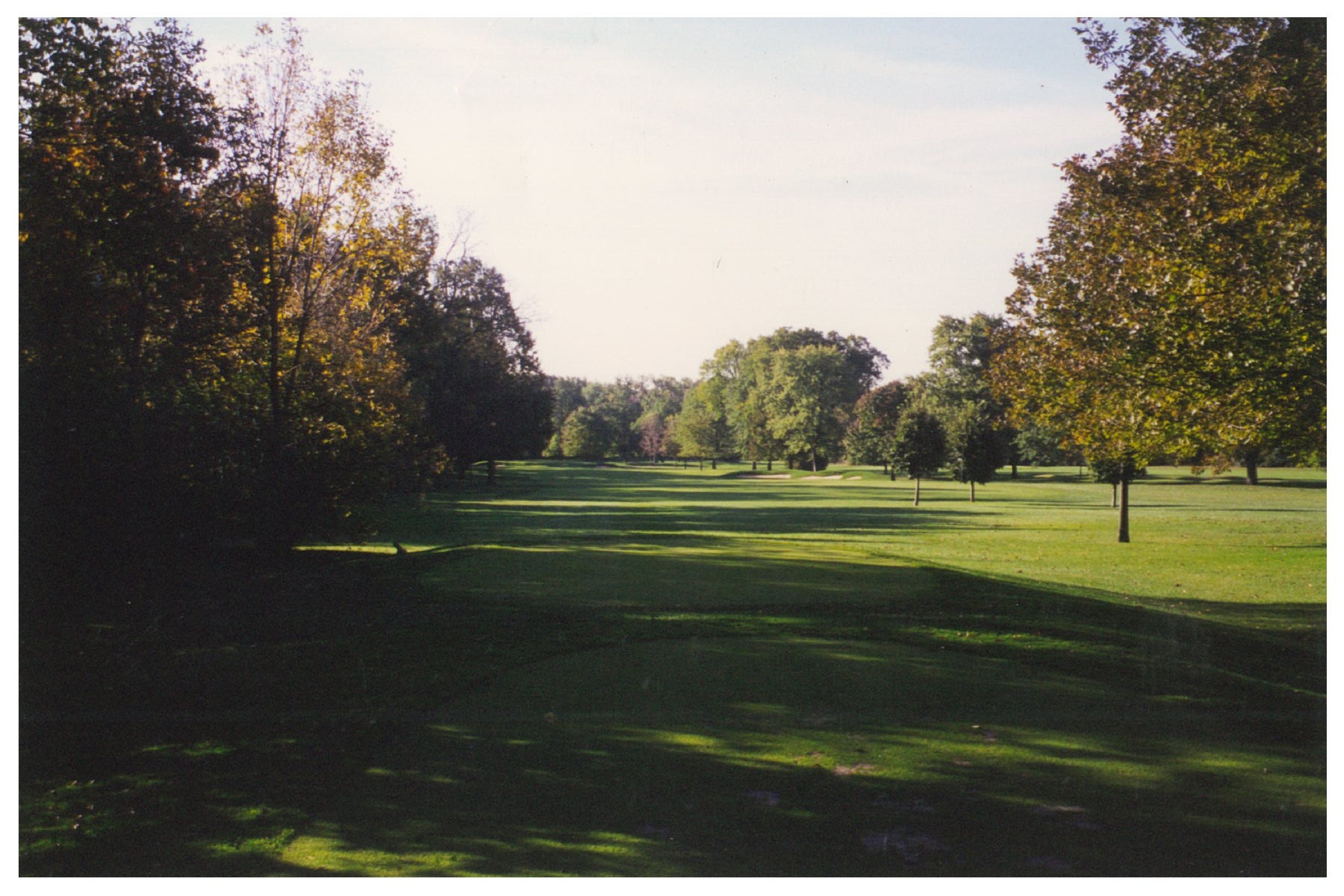 Old Elm #12 - The short par 4 lacked interest from tee to green prior to Drew Roger's restoration.