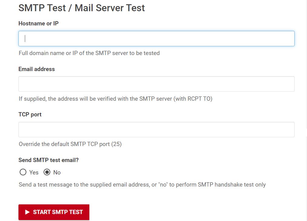 It's a simple and easy setup free smtp server for testing during software development. 13 Smtp Tools To Diagnose And Test Email Security