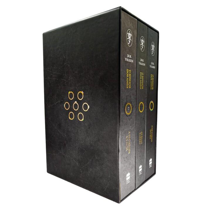 box senhor dos anéis 