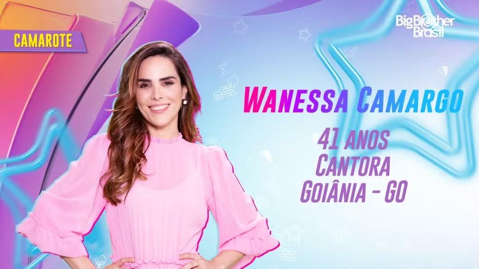 Wanessa no anúncio do BBB24