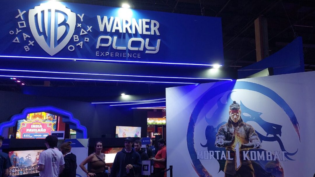 gamescom latam - área warner bros