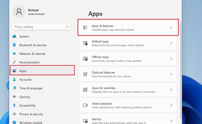 Uninstall Apps In Windows 11 - Geek Rewind