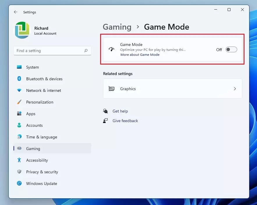 Turn On/Off Game Mode Windows 11 Guide Geek Rewind