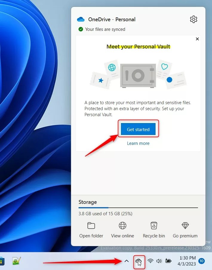 How to Set Up OneDrive Personal Vault on Windows 11 - Geek Rewind