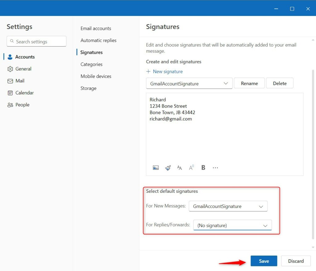 How to Add Email Signature in Outlook App in Windows 11 Geek Rewind