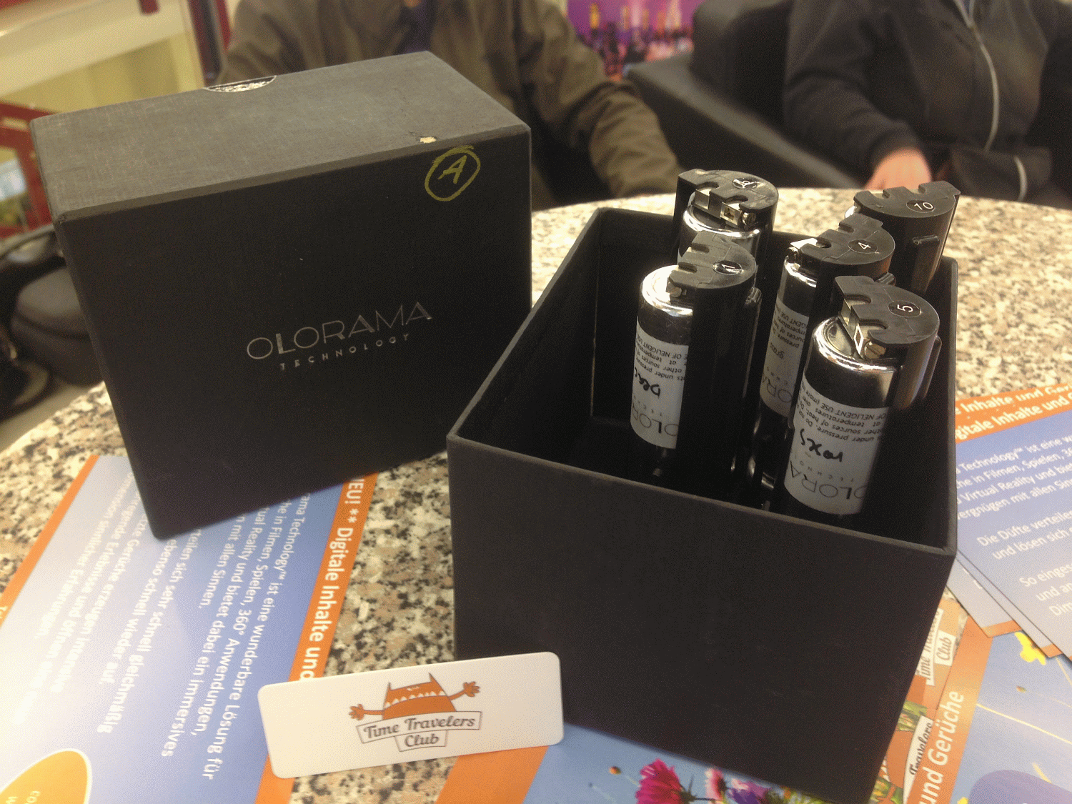 So sehen die Duftkartuschen des Olorama aus