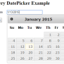 JQuery UI DatePicker Examples In MVC : GeeksArray.com