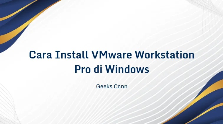 Install VMware Workstation