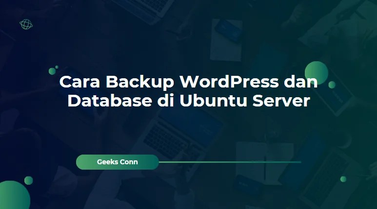 Backup WordPress dan Database