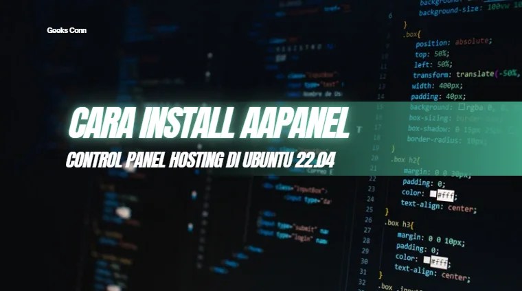 Install aaPanel ubuntu server
