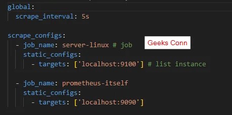 Configuration Prometheus