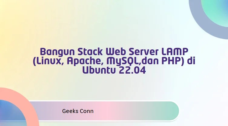 Stack Web Server LAMP Ubuntu 22.04