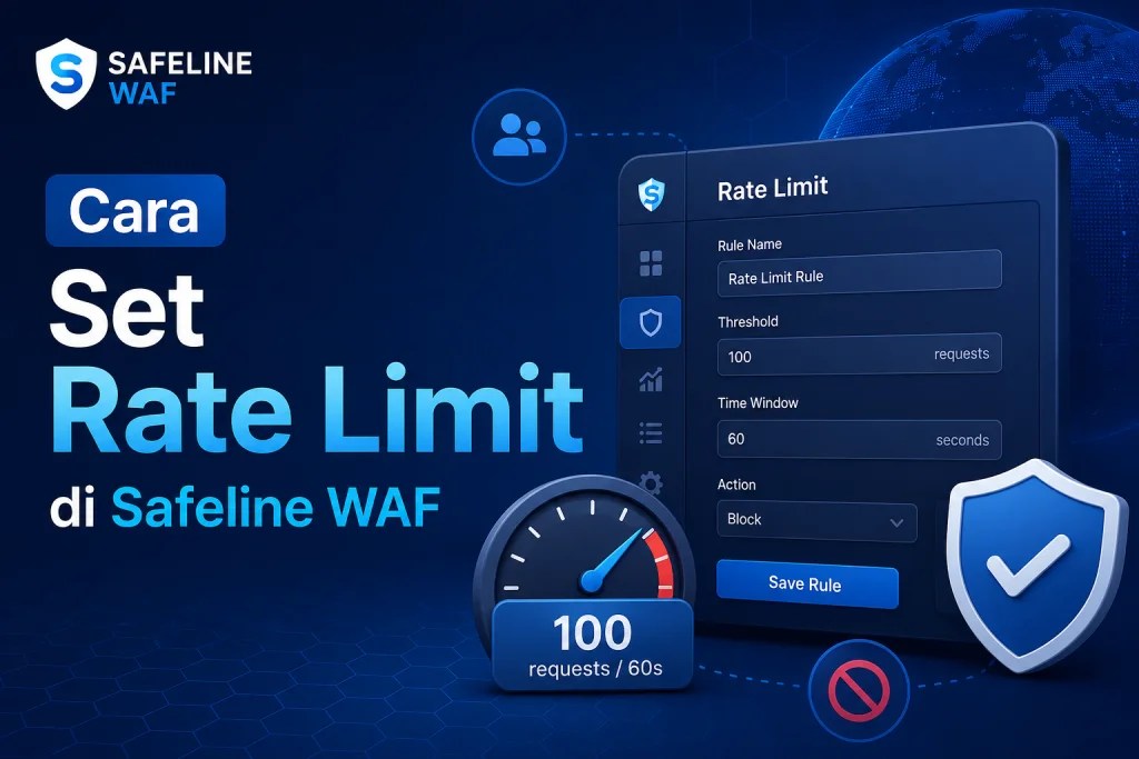 Set Rate Limit Safeline WAF