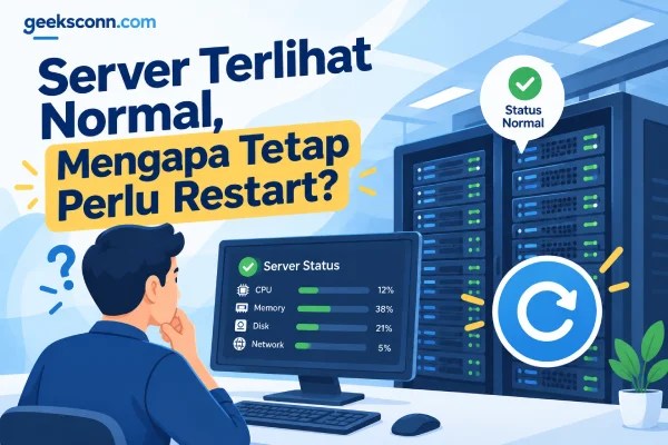 Server Terlihat Normal, Mengapa Tetap Perlu Restart