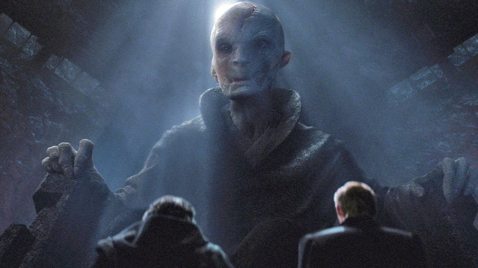 Snoke Star Wars: The Force Awakens