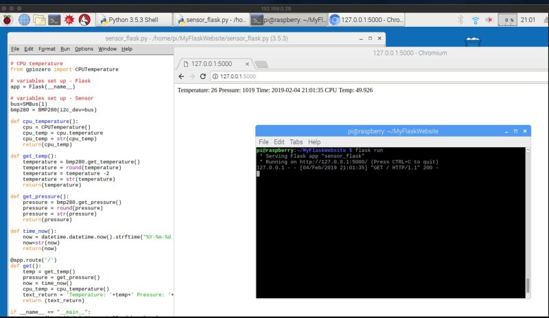 Python Webserver With Flask And Raspberry Pi 9 Steps Instructables - Desktop Dark Illustrations for Desktop