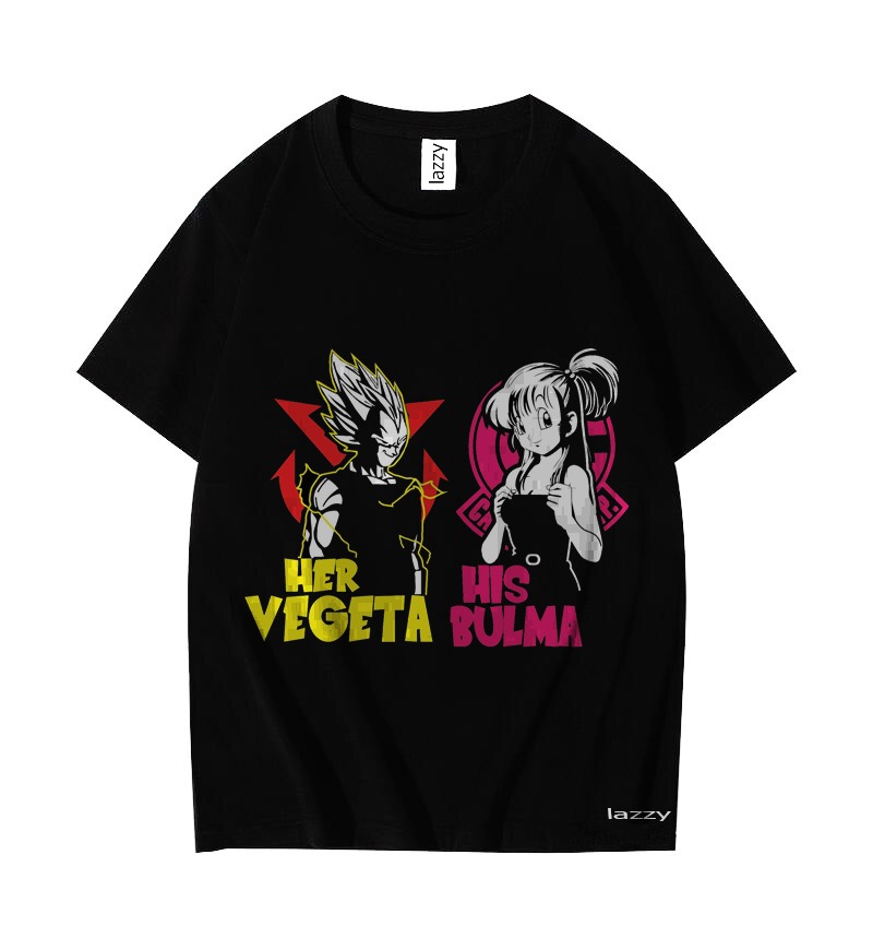 Camiseta Vegeta & Bulma - Dragon Ball Z-image