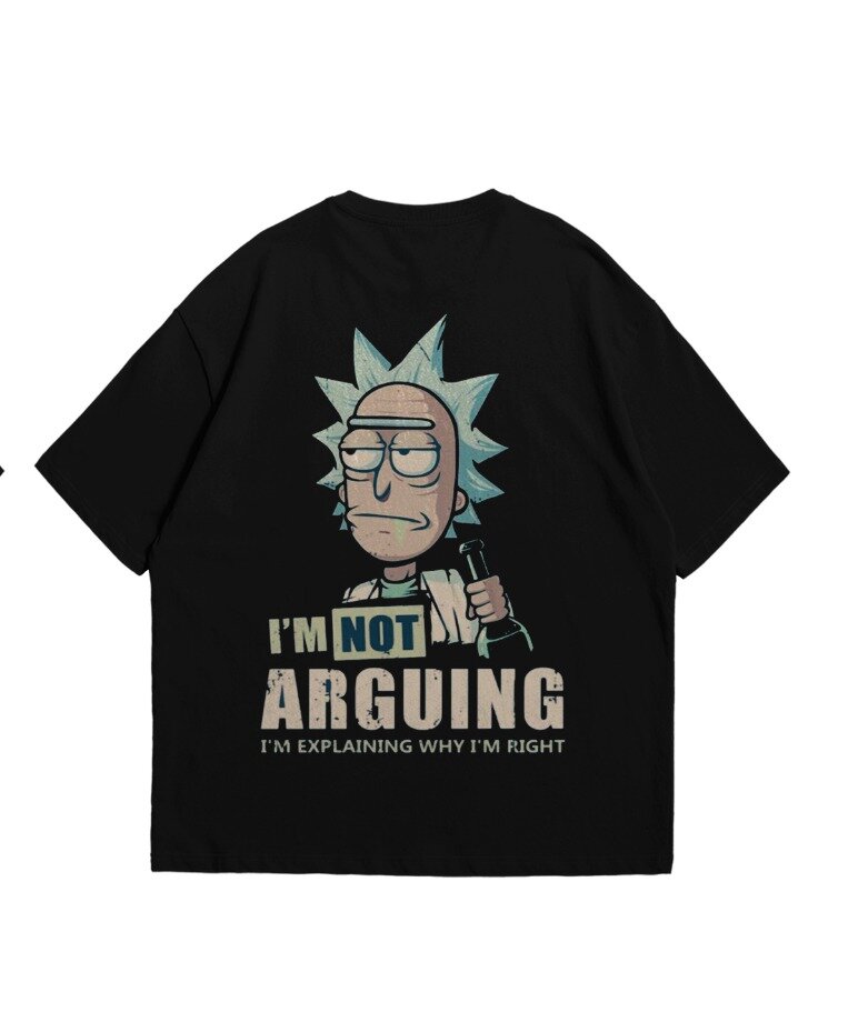 Camiseta "I'm not arguing I'm explaining why I'm right" - Rick and Morty-image