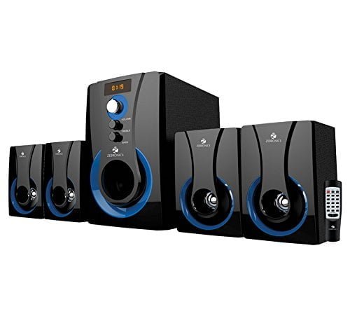 Zebronics SW3490 RUCF 4.1 Multimedia Speaker with Remote Control, cheap and best home theatre system in india