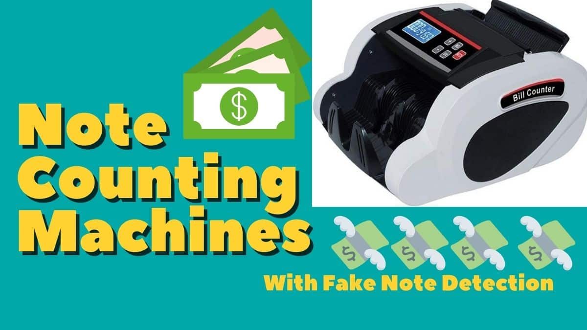 5 Best Note Counting Machines with Fake Note Detection India