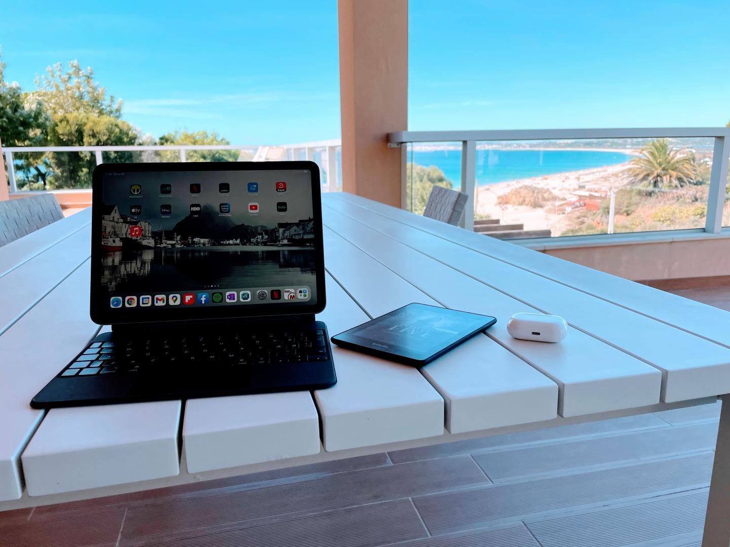 ipad kindle airpods travel tech gadgets