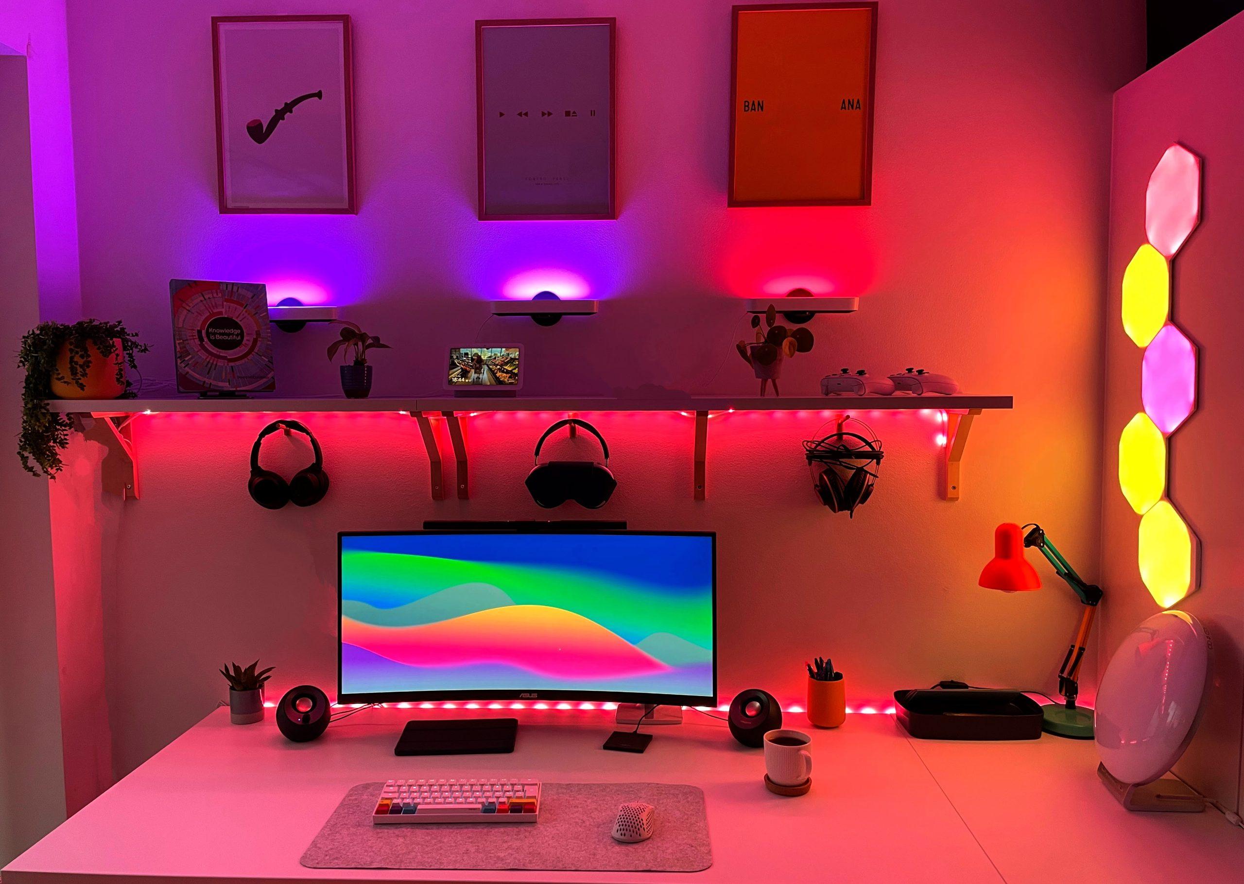best lighting for gaming room