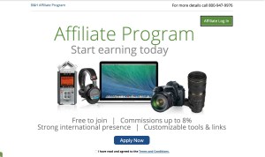 B&H Photo Affiliate Program