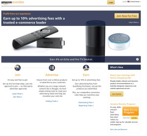 Amazon Associate Affiliate Program