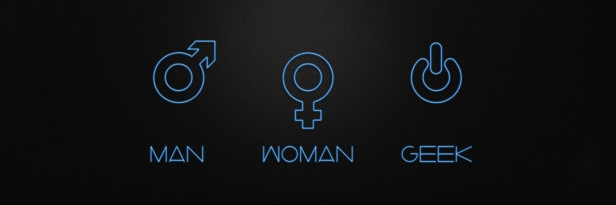 Man-woman-geek
