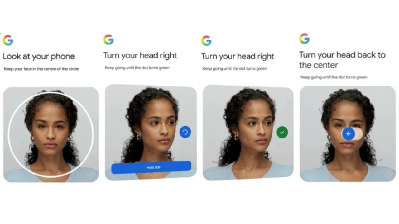 "prenez un selfie pour accéder à votre compte" : c'est la nouvelle mesure testée par google