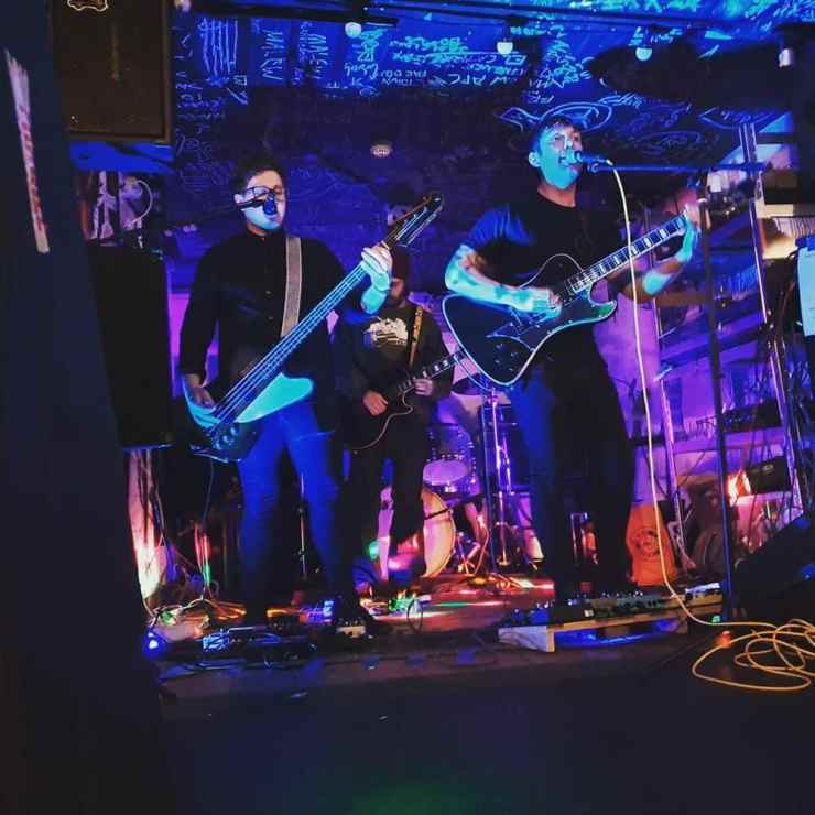 The band Bruises, who once played so loudly they shook the bar and broke 4 glasses off a shelf. -