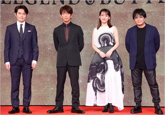 木村拓哉が綾瀬はるかと初の夫婦役、映画『THE LEGEND＆BUTTERFLY』で